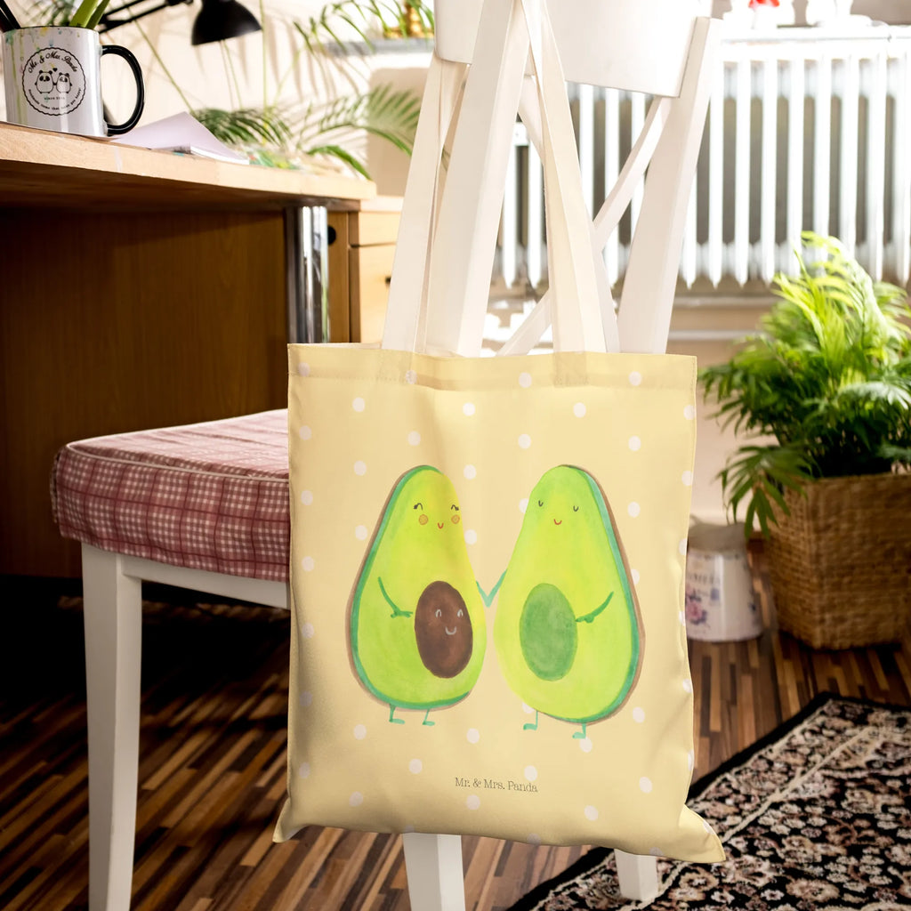 Einkaufstasche Avocado Pärchen Tragetasche, Tasche, Beutel, Stofftasche, Baumwolltasche, Umhängetasche, Shopper, Einkaufstasche, Beuteltasche, Avocado, Veggie, Vegan, Gesund, Avocuddle, Liebe, Schwangerschaft, Familie, Babyshower, Babyparty, Hochzeit, Kinder, Avocados, Geburt