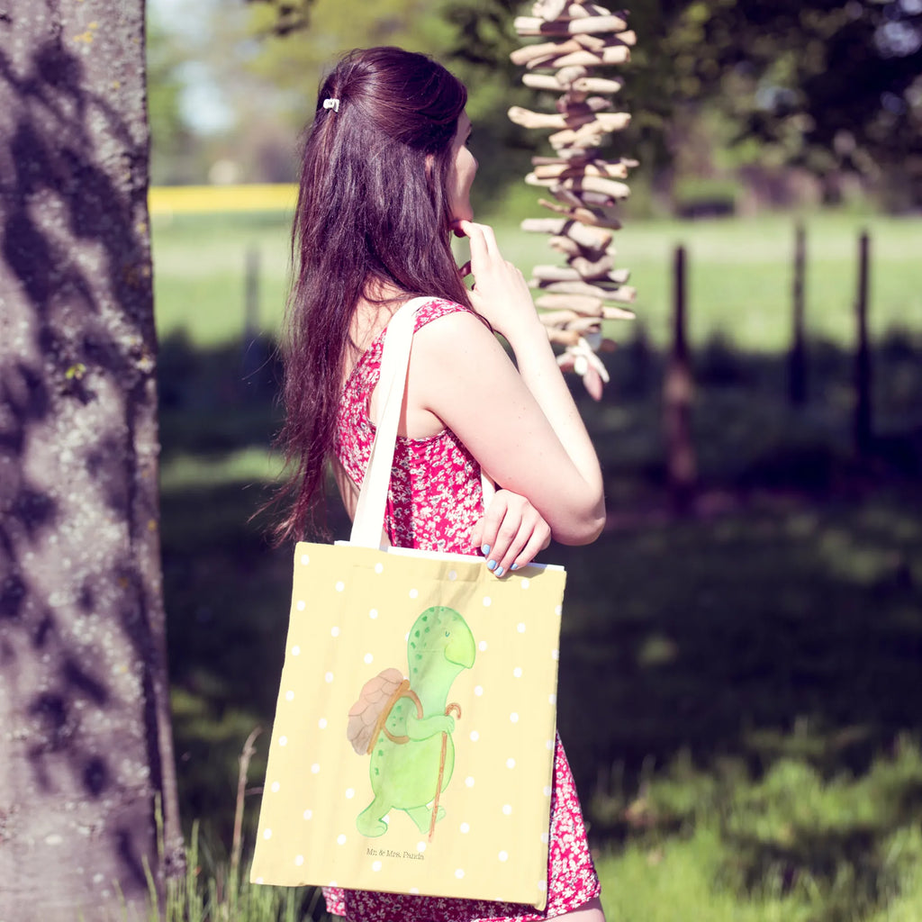 Einkaufstasche Schildkröte Wanderer Tragetasche, Tasche, Beutel, Stofftasche, Baumwolltasche, Umhängetasche, Shopper, Einkaufstasche, Beuteltasche, Schildkröte, Schildkröten, Motivation, Motivationsspruch, Motivationssprüche, Neuanfang