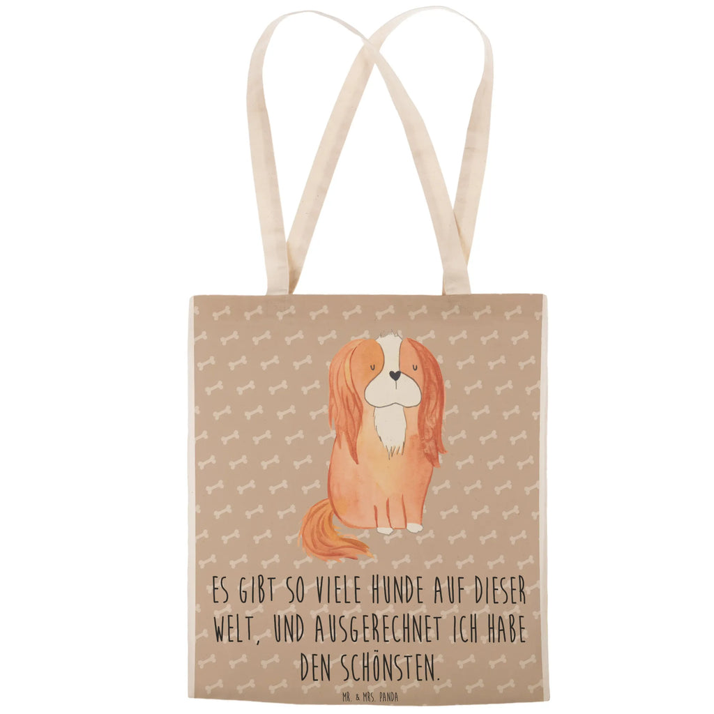 Einkaufstasche Hund Cavalier King Charles Spaniel Tragetasche, Tasche, Beutel, Stofftasche, Baumwolltasche, Umhängetasche, Shopper, Einkaufstasche, Beuteltasche, Hund, Hundemotiv, Haustier, Hunderasse, Tierliebhaber, Hundebesitzer, Sprüche, Cavalier King Charles Spaniel, Cockerspaniel, Spaniel, Spruch, schönster Hund