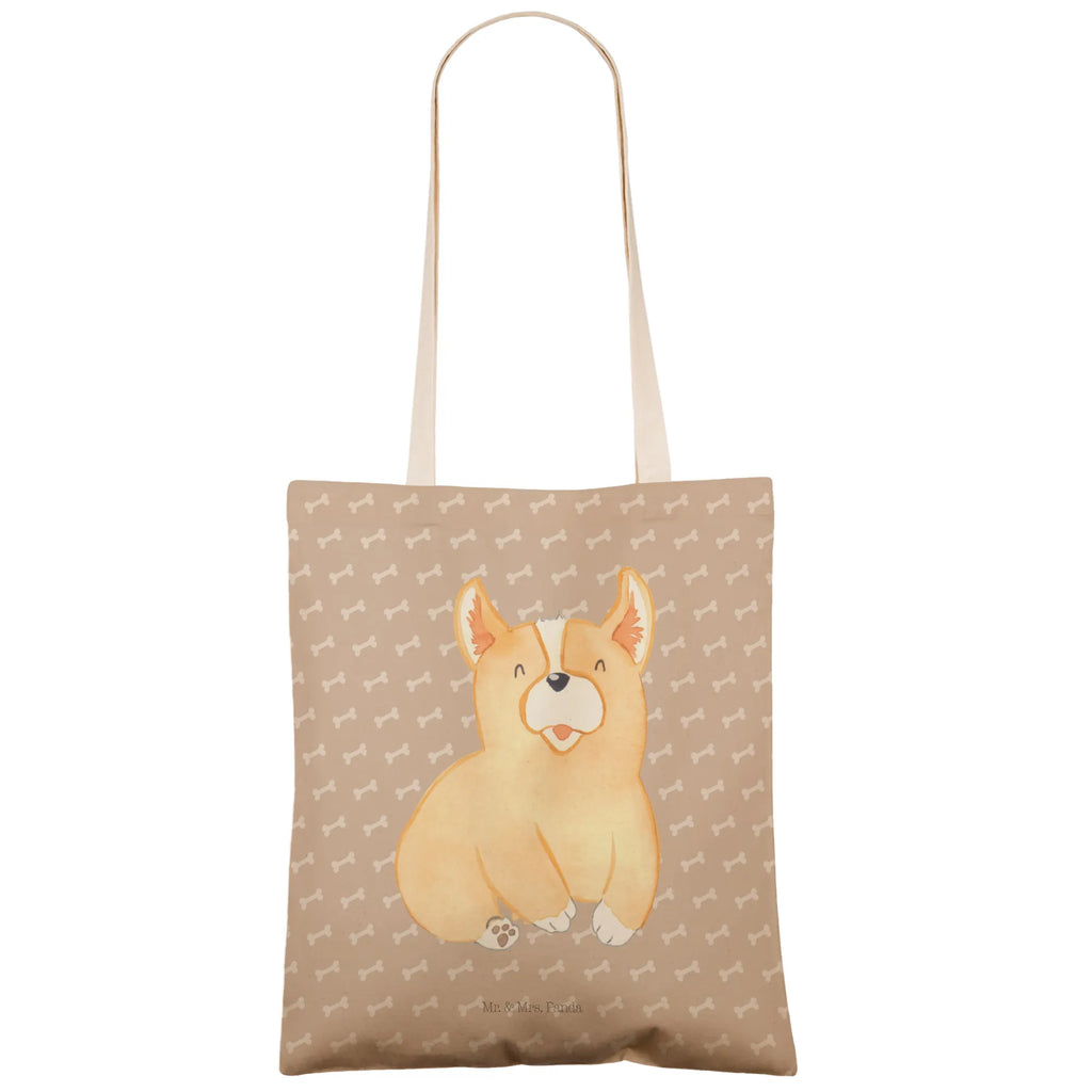 Einkaufstasche Corgie Tragetasche, Tasche, Beutel, Stofftasche, Baumwolltasche, Umhängetasche, Shopper, Einkaufstasche, Beuteltasche, Hund, Hundemotiv, Haustier, Hunderasse, Tierliebhaber, Hundebesitzer, Sprüche, Corgie, Welsh Corgie Pembroke, britisch, Motivation, Spruch, Hundespruch, Lebensfreude