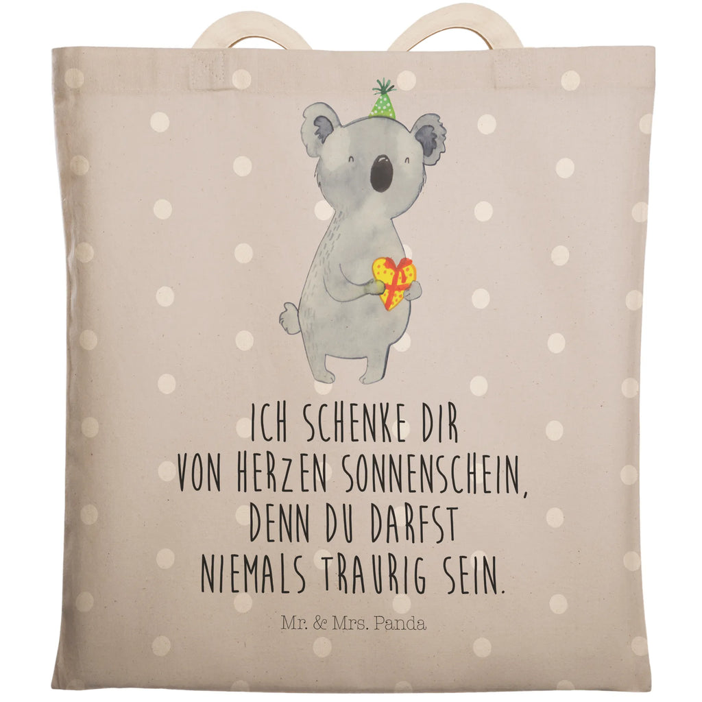 Einkaufstasche Koala Geschenk Tragetasche, Tasche, Beutel, Stofftasche, Baumwolltasche, Umhängetasche, Shopper, Einkaufstasche, Beuteltasche, Koala, Koalabär, Geschenk, Geburtstag, Party