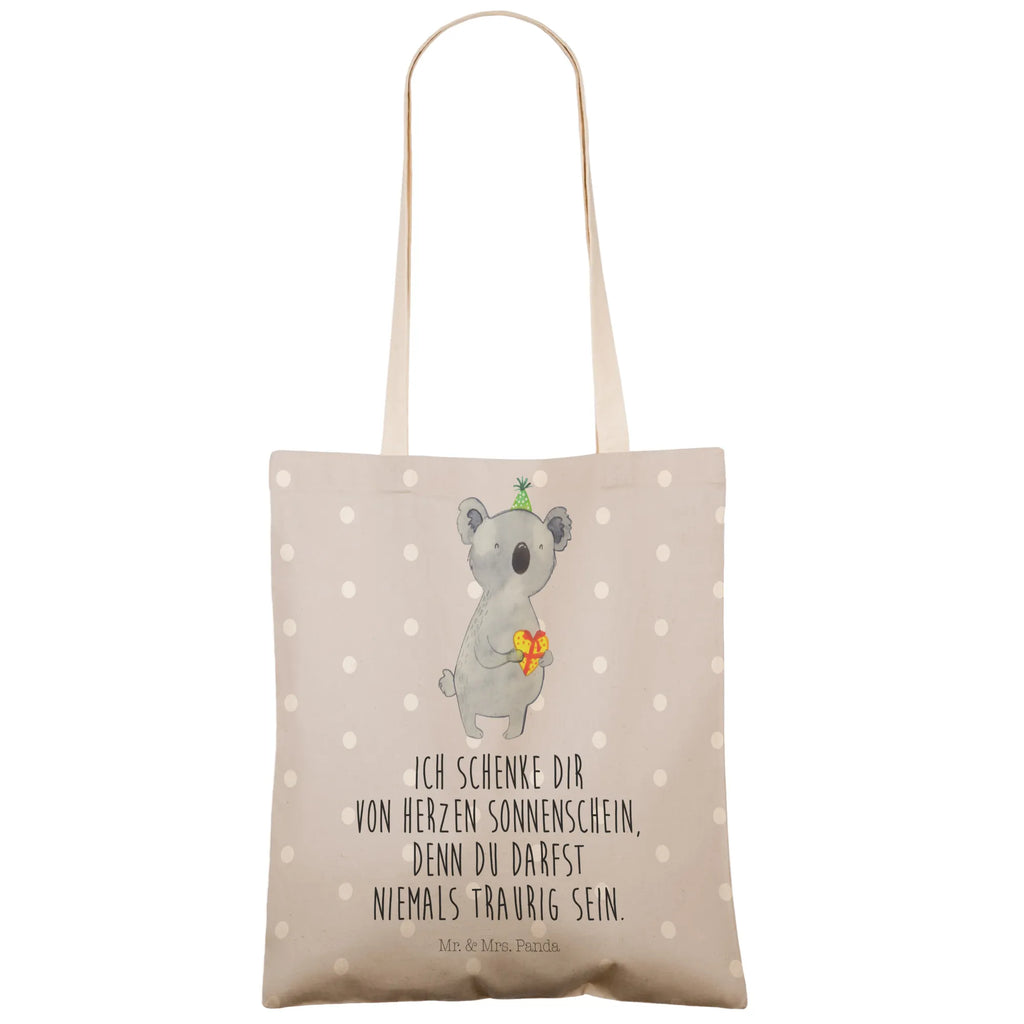 Einkaufstasche Koala Geschenk Tragetasche, Tasche, Beutel, Stofftasche, Baumwolltasche, Umhängetasche, Shopper, Einkaufstasche, Beuteltasche, Koala, Koalabär, Geschenk, Geburtstag, Party