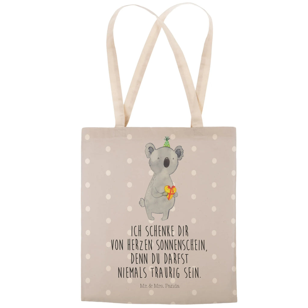 Einkaufstasche Koala Geschenk Tragetasche, Tasche, Beutel, Stofftasche, Baumwolltasche, Umhängetasche, Shopper, Einkaufstasche, Beuteltasche, Koala, Koalabär, Geschenk, Geburtstag, Party