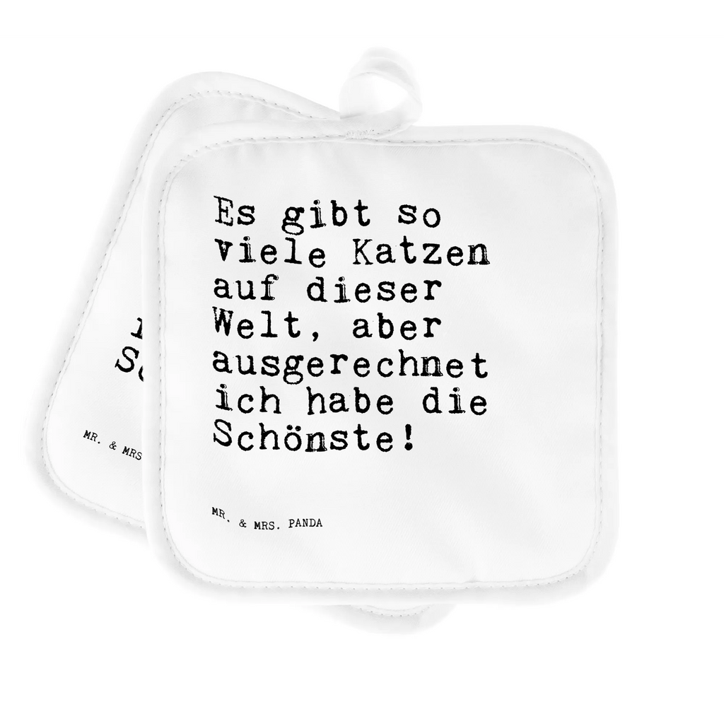 2er Set Topflappen  Sprüche und Zitate Es gibt so viele Katzen auf dieser Welt, aber ausgerechnet ich habe die Schönste! Topflappen, Topfuntersetzer, Ofenhandschuh, Topflappen Set, Topflappen lustig, Topflappen mit Spruch, Ofenhandschuhe, Topfhandschuhe, Topfhandschuh, Topflappenset, Topflappen 2er Set, Schöne Topflappen, Spruch, Sprüche, lustige Sprüche, Weisheiten, Zitate, Spruch Geschenke, Spruch Sprüche Weisheiten Zitate Lustig Weisheit Worte