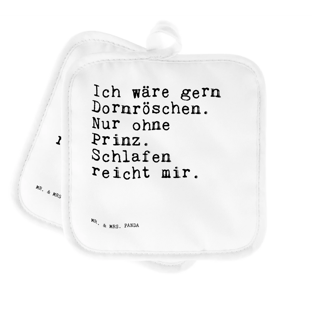 2er Set Topflappen  Sprüche und Zitate Ich wäre gern Dornröschen. Nur ohne Prinz. Schlafen reicht mir. Topflappen, Topfuntersetzer, Ofenhandschuh, Topflappen Set, Topflappen lustig, Topflappen mit Spruch, Ofenhandschuhe, Topfhandschuhe, Topfhandschuh, Topflappenset, Topflappen 2er Set, Schöne Topflappen, Spruch, Sprüche, lustige Sprüche, Weisheiten, Zitate, Spruch Geschenke, Spruch Sprüche Weisheiten Zitate Lustig Weisheit Worte