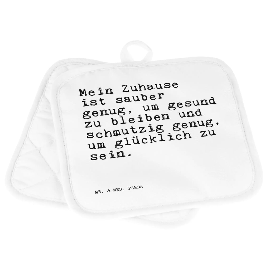 2er Set Topflappen  Sprüche und Zitate Mein Zuhause ist sauber genug, um gesund zu bleiben und schmutzig genug, um glücklich zu sein. Topflappen, Topfuntersetzer, Ofenhandschuh, Topflappen Set, Topflappen lustig, Topflappen mit Spruch, Ofenhandschuhe, Topfhandschuhe, Topfhandschuh, Topflappenset, Topflappen 2er Set, Schöne Topflappen, Spruch, Sprüche, lustige Sprüche, Weisheiten, Zitate, Spruch Geschenke, Spruch Sprüche Weisheiten Zitate Lustig Weisheit Worte