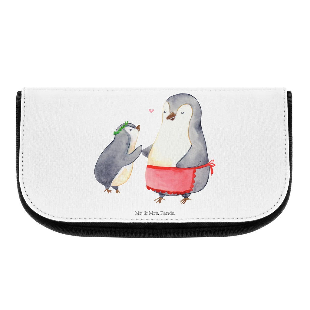 Kosmetiktasche Pinguin mit Kind Kosmetikbeutel, Kulturtasche, Kulturbeutel, Schminktasche, Make-Up Tasche, Kosmetiktasche, Beauty Bag, Kosmetiktasche Damen, Make Up Tasche, Kosmetik Tasche, Kosmetiktasche Klein, Kleine Kosmetiktasche, Schminktasche Klein, Kosmetiktasche Mit Fächern, Schminktäschen, Schminke Tasche, Kosmetiktaschen Damen, Beauty Case, Schmink Täschchen, Familie, Vatertag, Muttertag, Bruder, Schwester, Mama, Papa, Oma, Opa, Geschenk, Mami, Mutti, Mutter, Geburststag