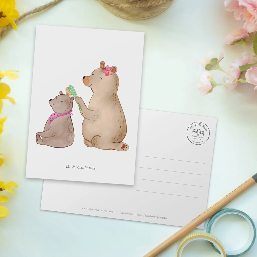 Postkarte Bär mit Kind Postkarte, Karte, Geschenkkarte, Grußkarte, Einladung, Ansichtskarte, Geburtstagskarte, Einladungskarte, Dankeskarte, Ansichtskarten, Einladung Geburtstag, Einladungskarten Geburtstag, Familie, Vatertag, Muttertag, Bruder, Schwester, Mama, Papa, Oma, Opa, Geschenk, Mutti, Mutter