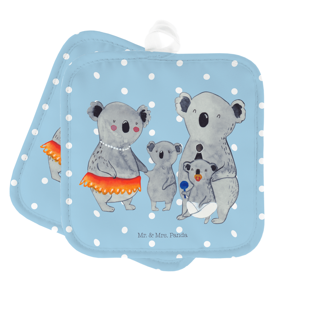 2er Set Topflappen  Koala Familie Topflappen, Topfuntersetzer, Ofenhandschuh, Topflappen Set, Topflappen lustig, Topflappen mit Spruch, Ofenhandschuhe, Topfhandschuhe, Topfhandschuh, Topflappenset, Topflappen 2er Set, Schöne Topflappen, Familie, Vatertag, Muttertag, Bruder, Schwester, Mama, Papa, Oma, Opa, Koala, Koalas, Family, Kinder, Geschwister, Familienleben