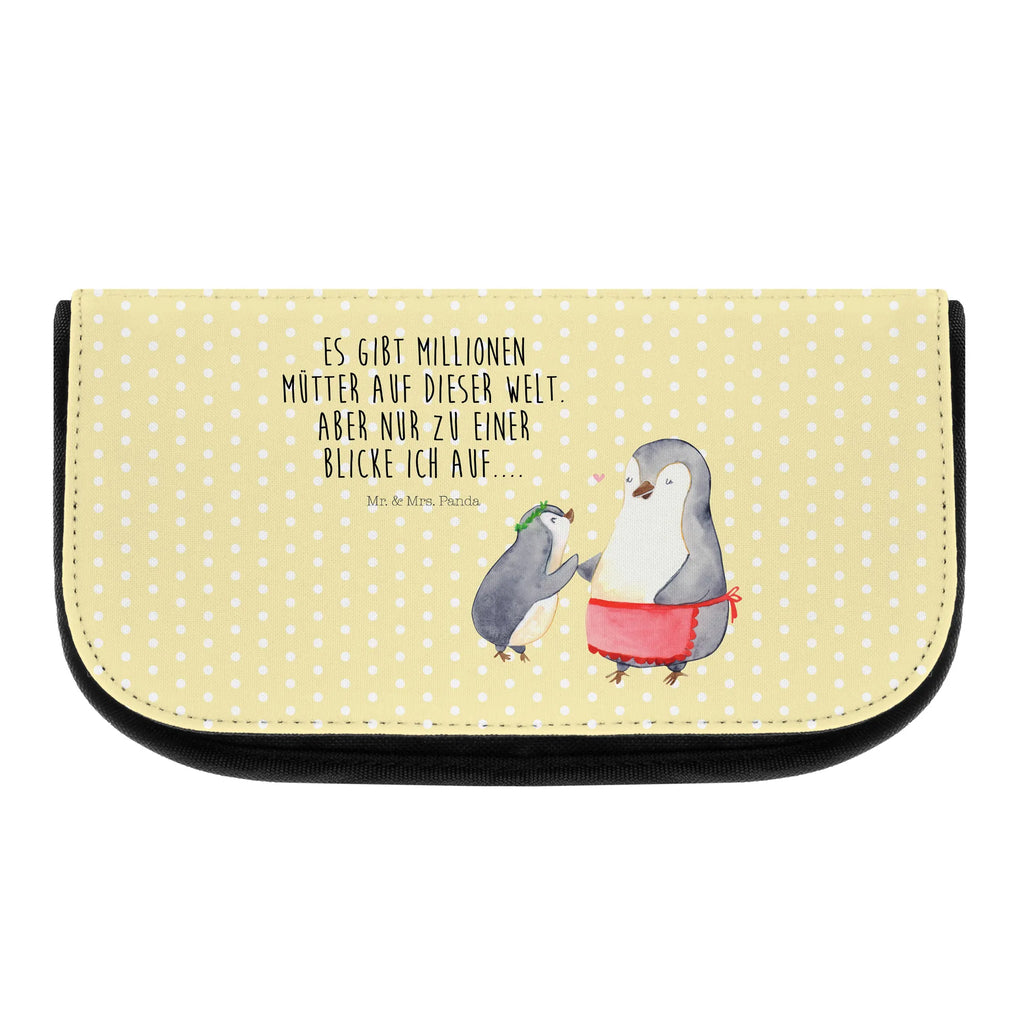 Kosmetiktasche Pinguin mit Kind Kosmetikbeutel, Kulturtasche, Kulturbeutel, Schminktasche, Make-Up Tasche, Kosmetiktasche, Beauty Bag, Kosmetiktasche Damen, Make Up Tasche, Kosmetik Tasche, Kosmetiktasche Klein, Kleine Kosmetiktasche, Schminktasche Klein, Kosmetiktasche Mit Fächern, Schminktäschen, Schminke Tasche, Kosmetiktaschen Damen, Beauty Case, Schmink Täschchen, Familie, Vatertag, Muttertag, Bruder, Schwester, Mama, Papa, Oma, Opa, Geschenk, Mami, Mutti, Mutter, Geburststag