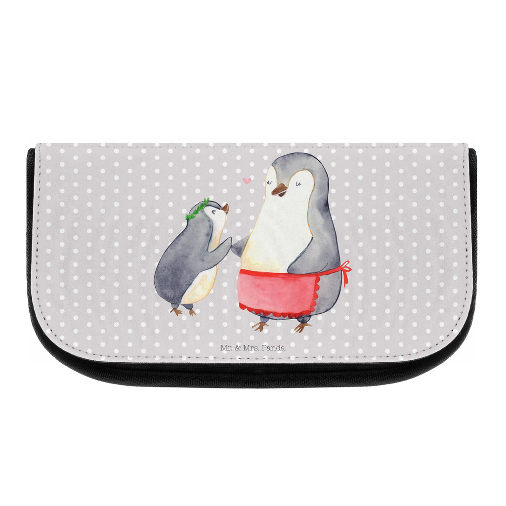 Kosmetiktasche Pinguin mit Kind Kosmetikbeutel, Kulturtasche, Kulturbeutel, Schminktasche, Make-Up Tasche, Kosmetiktasche, Beauty Bag, Kosmetiktasche Damen, Make Up Tasche, Kosmetik Tasche, Kosmetiktasche Klein, Kleine Kosmetiktasche, Schminktasche Klein, Kosmetiktasche Mit Fächern, Schminktäschen, Schminke Tasche, Kosmetiktaschen Damen, Beauty Case, Schmink Täschchen, Familie, Vatertag, Muttertag, Bruder, Schwester, Mama, Papa, Oma, Opa, Geschenk, Mami, Mutti, Mutter, Geburststag