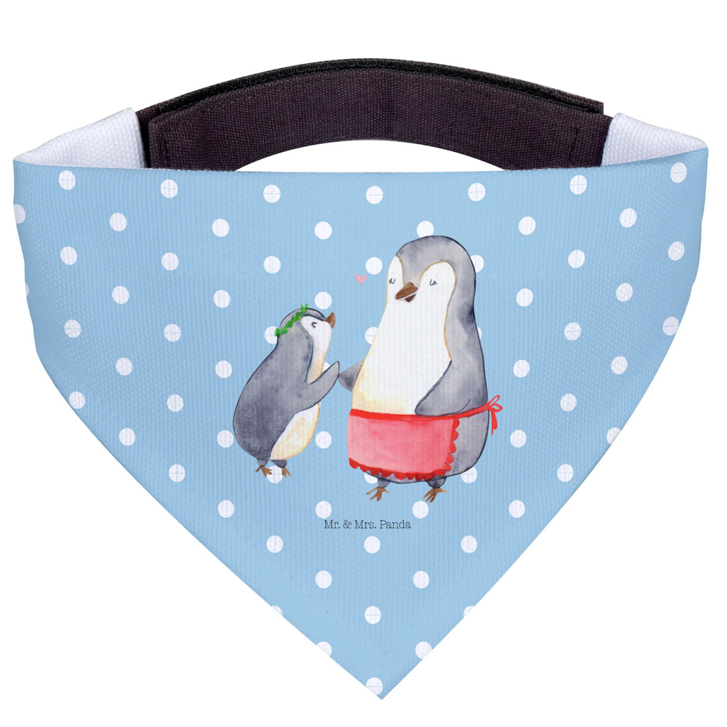 Hundehalstuch Pinguin mit Kind Hundehalstuch, Halstuch, Hunde, Tuch, mittel, mittelgroße Hunde, Familie, Vatertag, Muttertag, Bruder, Schwester, Mama, Papa, Oma, Opa, Geschenk, Mami, Mutti, Mutter, Geburststag