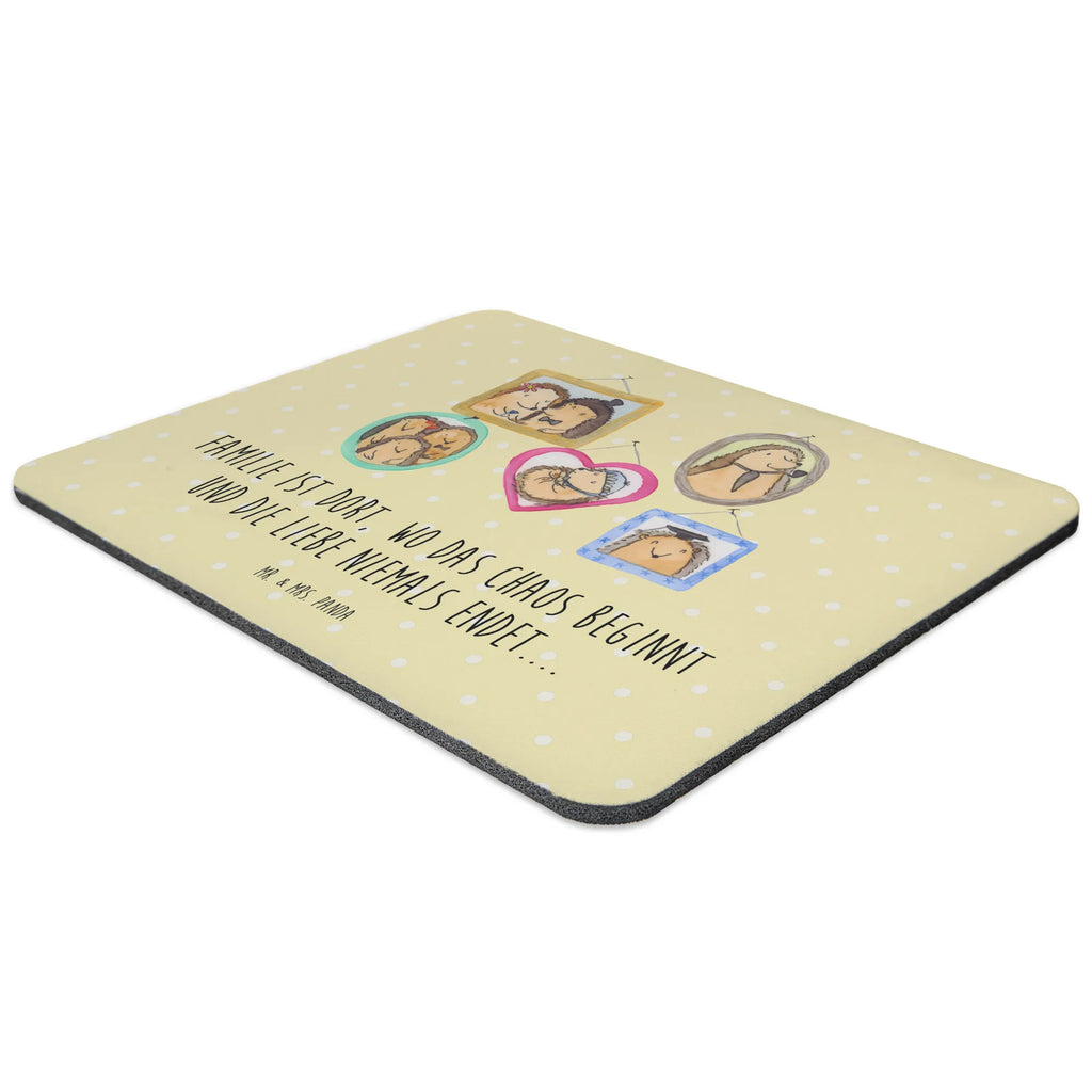 Mauspad Igel Familie Mousepad, Computer zubehör, Büroausstattung, PC Zubehör, Arbeitszimmer, Mauspad, Einzigartiges Mauspad, Designer Mauspad, Mausunterlage, Mauspad Büro, Familie, Vatertag, Muttertag, Bruder, Schwester, Mama, Papa, Oma, Opa, Liebe, Igel, Bilder, Zusammenhalt, Glück