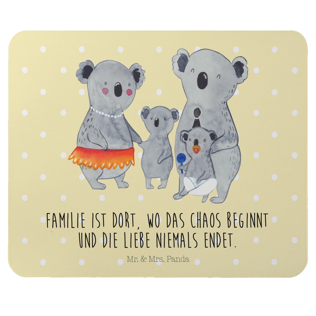 Mauspad Koala Familie Mousepad, Computer zubehör, Büroausstattung, PC Zubehör, Arbeitszimmer, Mauspad, Einzigartiges Mauspad, Designer Mauspad, Mausunterlage, Mauspad Büro, Familie, Vatertag, Muttertag, Bruder, Schwester, Mama, Papa, Oma, Opa, Koala, Koalas, Family, Kinder, Geschwister, Familienleben