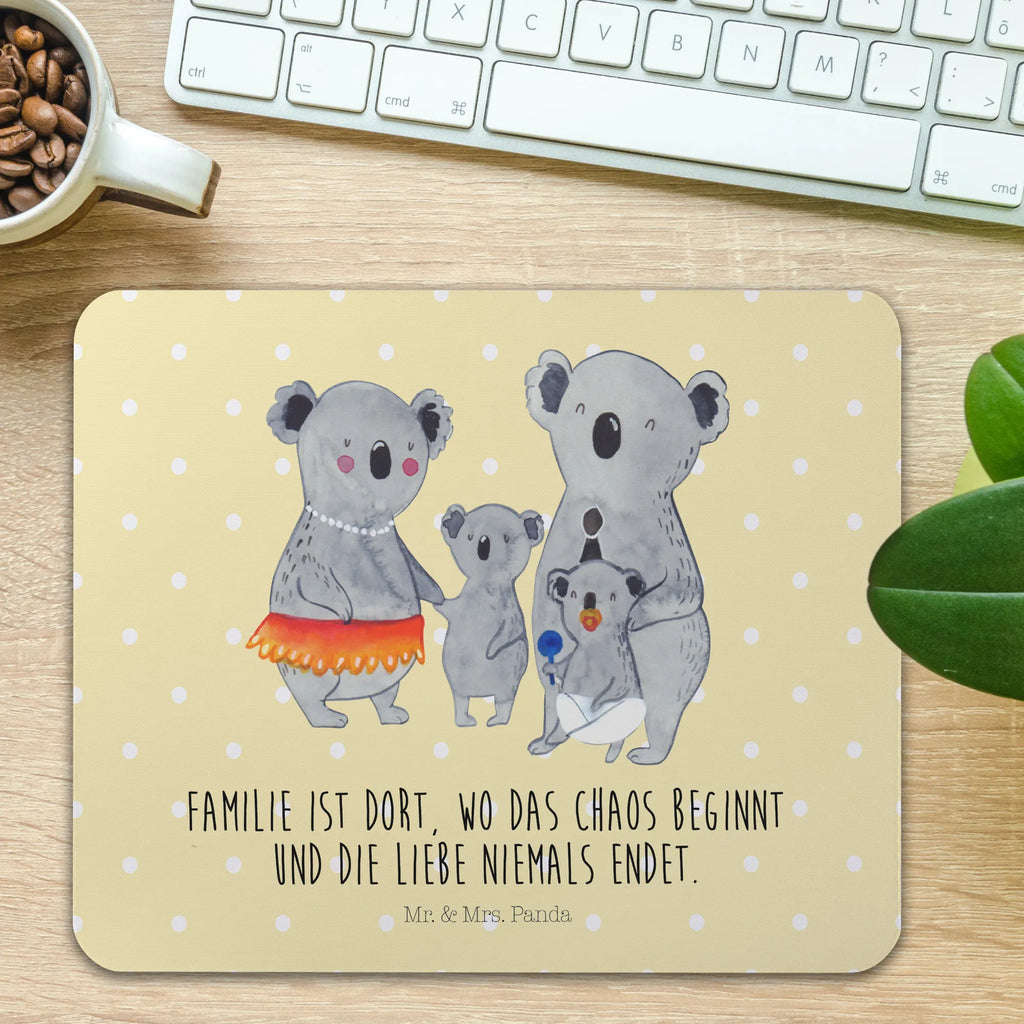 Mauspad Koala Familie Mousepad, Computer zubehör, Büroausstattung, PC Zubehör, Arbeitszimmer, Mauspad, Einzigartiges Mauspad, Designer Mauspad, Mausunterlage, Mauspad Büro, Familie, Vatertag, Muttertag, Bruder, Schwester, Mama, Papa, Oma, Opa, Koala, Koalas, Family, Kinder, Geschwister, Familienleben