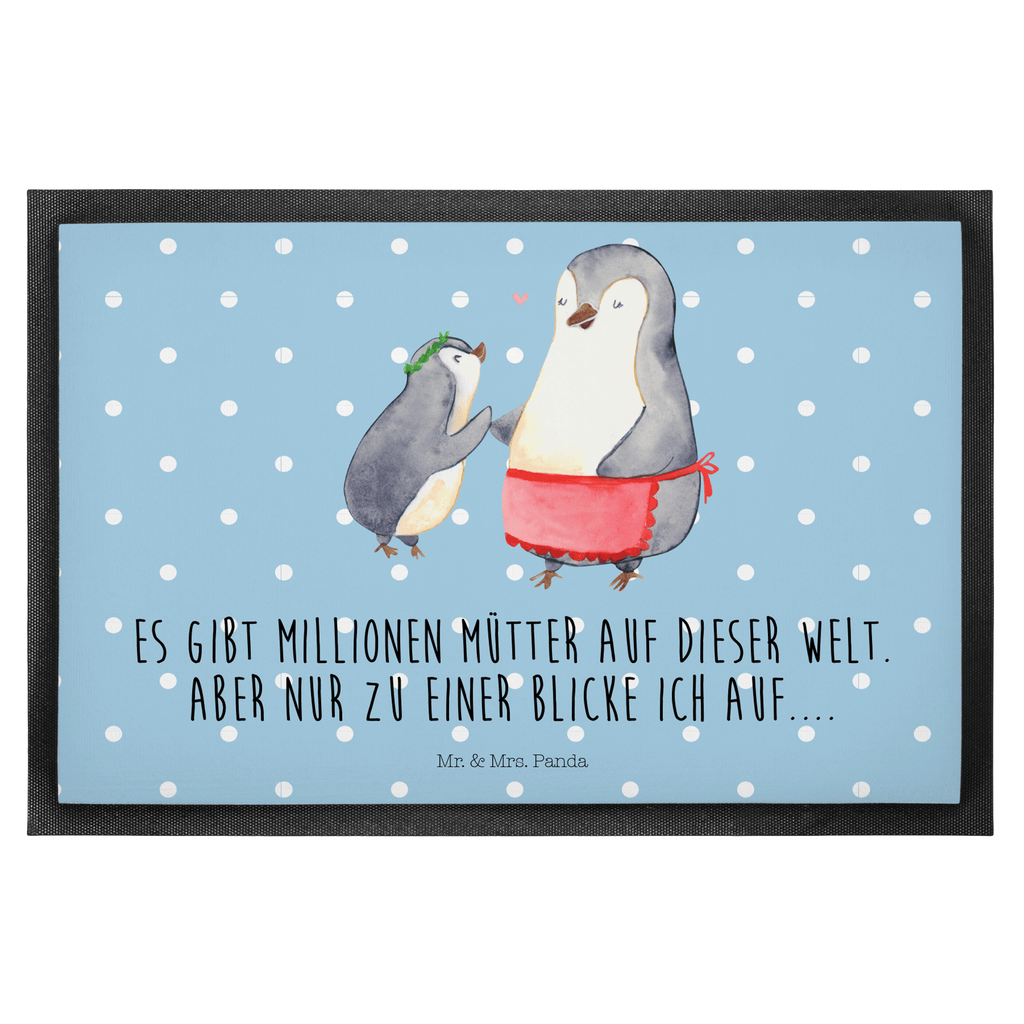 Fußmatte Pinguin mit Kind Türvorleger, Schmutzmatte, Fußabtreter, Matte, Schmutzfänger, Fußabstreifer, Schmutzfangmatte, Türmatte, Motivfußmatte, Haustürmatte, Vorleger, Fussmatten, Fußmatten, Gummimatte, Fußmatte außen, Fußmatte innen, Fussmatten online, Gummi Matte, Sauberlaufmatte, Fußmatte waschbar, Fußmatte outdoor, Schmutzfangmatte waschbar, Eingangsteppich, Fußabstreifer außen, Fußabtreter außen, Schmutzfangteppich, Fußmatte außen wetterfest, Familie, Vatertag, Muttertag, Bruder, Schwester, Mama, Papa, Oma, Opa, Geschenk, Mami, Mutti, Mutter, Geburststag