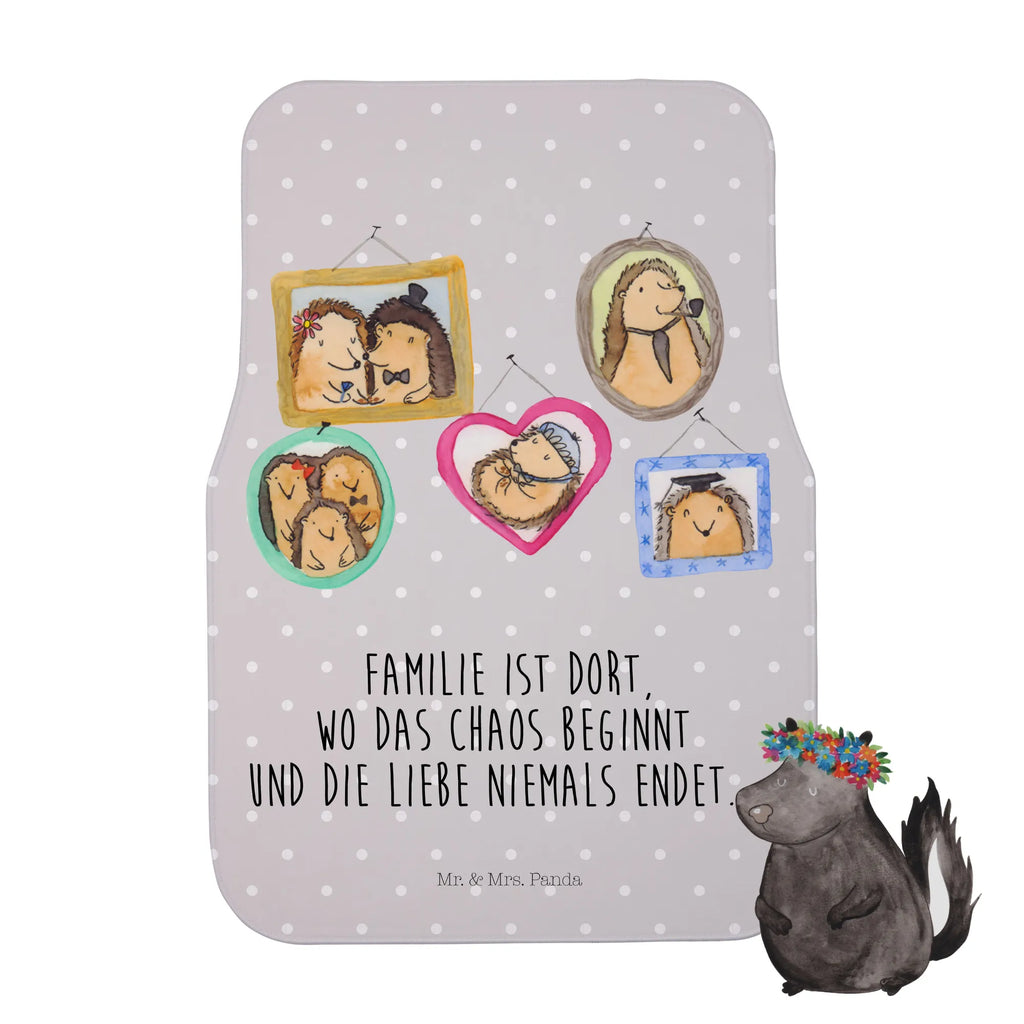 Fahrer Autofußmatte Igel Familie Autofußmatten, Fußmatte Auto, Fahrer, Schmutzmatte Auto, Familie, Vatertag, Muttertag, Bruder, Schwester, Mama, Papa, Oma, Opa, Liebe, Igel, Bilder, Zusammenhalt, Glück