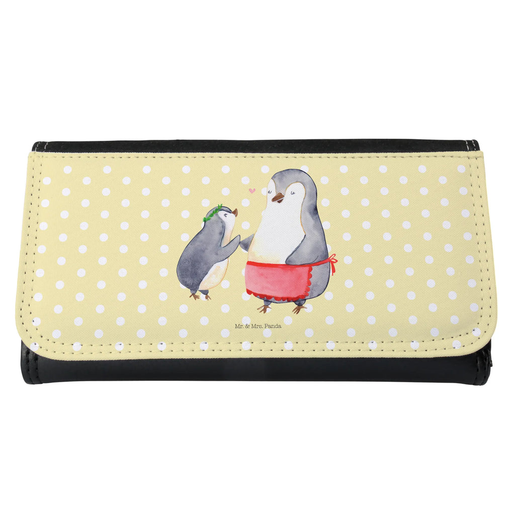 Damen Portemonnaie Pinguin mit Kind Portemonnaie, Portemonee, Geldbörse, Damen, Groß, XXL, Geldbeutel, Portemonnaies, Familie, Vatertag, Muttertag, Bruder, Schwester, Mama, Papa, Oma, Opa, Geschenk, Mami, Mutti, Mutter, Geburststag