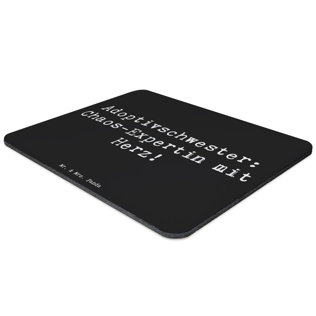 Mauspad Spruch Adoptivschwester Chaos Mousepad, Computer zubehör, Büroausstattung, PC Zubehör, Arbeitszimmer, Mauspad, Einzigartiges Mauspad, Designer Mauspad, Mausunterlage, Mauspad Büro, Familie, Vatertag, Muttertag, Bruder, Schwester, Mama, Papa, Oma, Opa