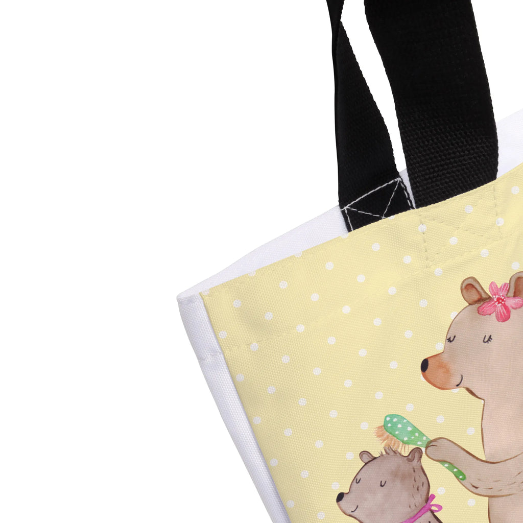 Shopper Bär mit Kind Beutel, Einkaufstasche, Tasche, Strandtasche, Einkaufsbeutel, Shopper, Schultasche, Freizeittasche, Tragebeutel, Schulbeutel, Alltagstasche, Familie, Vatertag, Muttertag, Bruder, Schwester, Mama, Papa, Oma, Opa, Geschenk, Mutti, Mutter