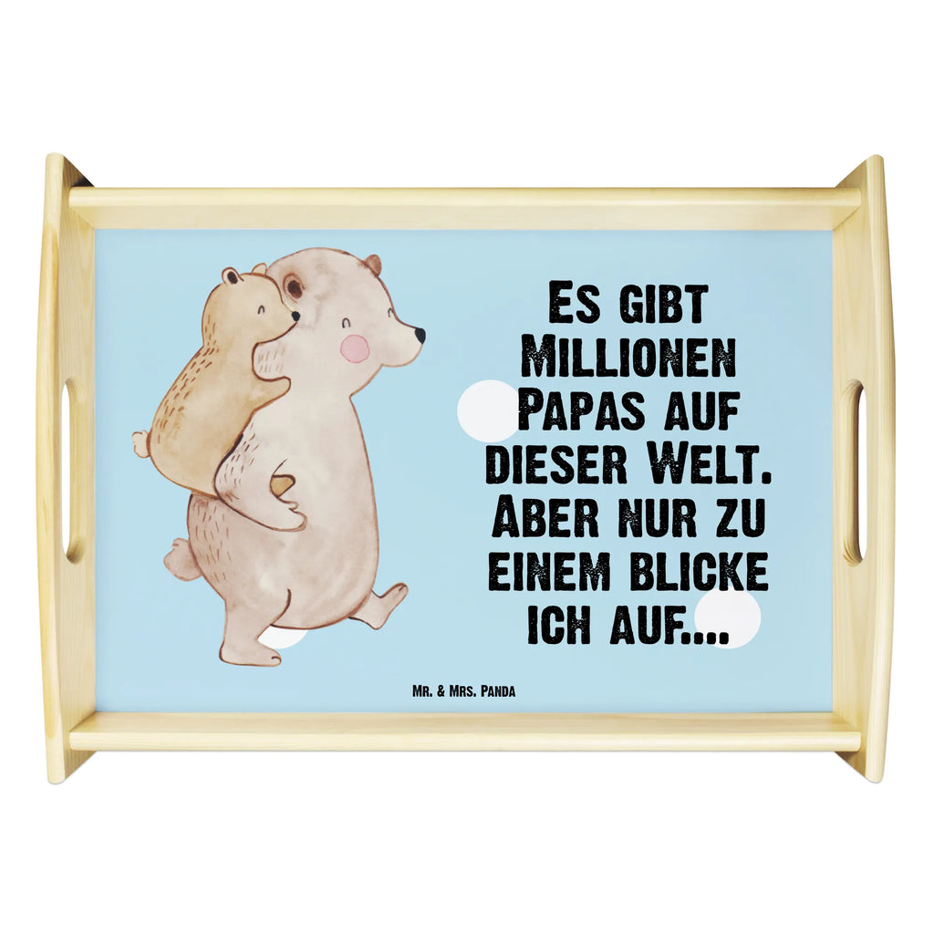 Serviertablett Papa Bär Serviertablett, Tablett, Holztablett, Küchentablett, Dekotablett, Frühstückstablett, Familie, Vatertag, Muttertag, Bruder, Schwester, Mama, Papa, Oma, Opa, Geschenk, Vater, Papi, Vati, Onkel, Geburtstag