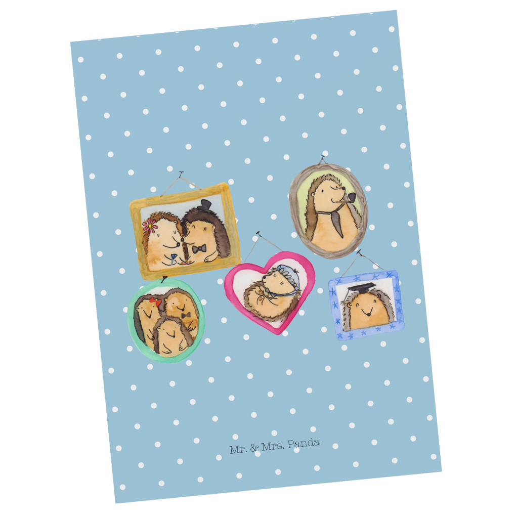 Postkarte Igel Familie Postkarte, Karte, Geschenkkarte, Grußkarte, Einladung, Ansichtskarte, Geburtstagskarte, Einladungskarte, Dankeskarte, Ansichtskarten, Einladung Geburtstag, Einladungskarten Geburtstag, Familie, Vatertag, Muttertag, Bruder, Schwester, Mama, Papa, Oma, Opa, Liebe, Igel, Bilder, Zusammenhalt, Glück