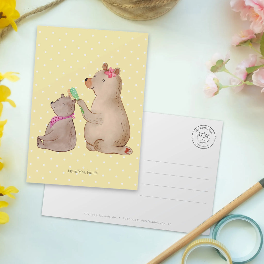 Postkarte Bär mit Kind Postkarte, Karte, Geschenkkarte, Grußkarte, Einladung, Ansichtskarte, Geburtstagskarte, Einladungskarte, Dankeskarte, Ansichtskarten, Einladung Geburtstag, Einladungskarten Geburtstag, Familie, Vatertag, Muttertag, Bruder, Schwester, Mama, Papa, Oma, Opa, Geschenk, Mutti, Mutter