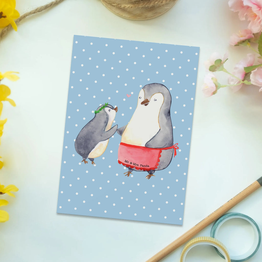 Postkarte Pinguin mit Kind Postkarte, Karte, Geschenkkarte, Grußkarte, Einladung, Ansichtskarte, Geburtstagskarte, Einladungskarte, Dankeskarte, Ansichtskarten, Einladung Geburtstag, Einladungskarten Geburtstag, Familie, Vatertag, Muttertag, Bruder, Schwester, Mama, Papa, Oma, Opa, Geschenk, Mami, Mutti, Mutter, Geburststag