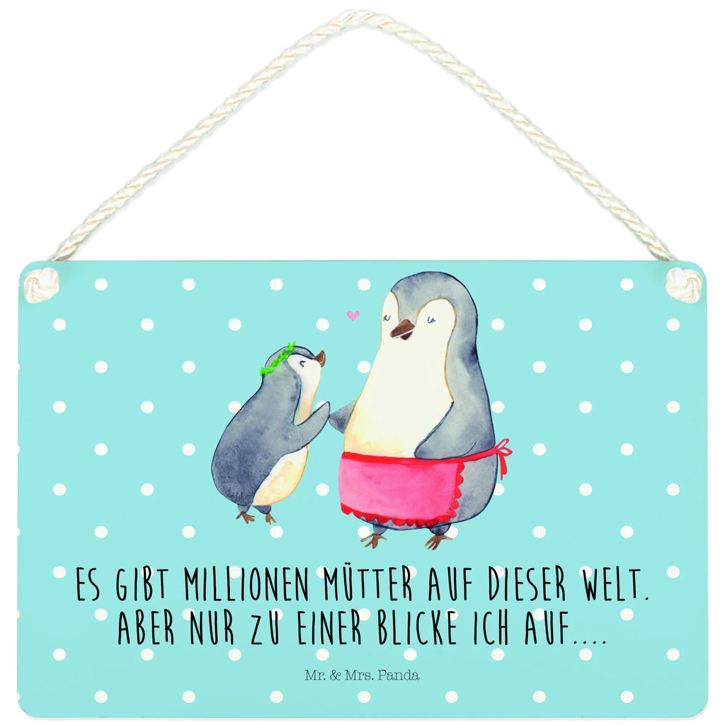 Deko Schild Pinguin mit Kind Dekoschild, Deko Schild, Schild, Tür Schild, Türschild, Holzschild, Wandschild, Wanddeko, Familie, Vatertag, Muttertag, Bruder, Schwester, Mama, Papa, Oma, Opa, Geschenk, Mami, Mutti, Mutter, Geburststag