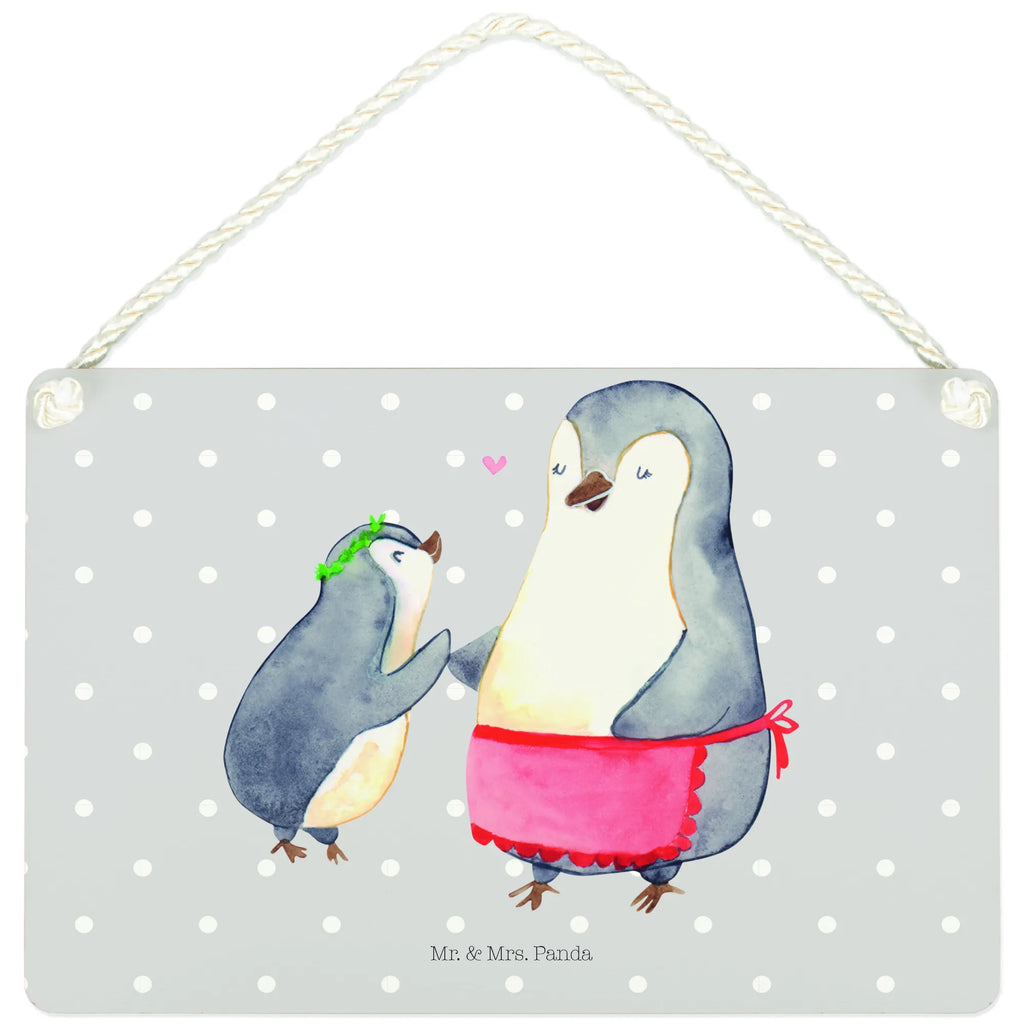 Deko Schild Pinguin mit Kind Dekoschild, Deko Schild, Schild, Tür Schild, Türschild, Holzschild, Wandschild, Wanddeko, Familie, Vatertag, Muttertag, Bruder, Schwester, Mama, Papa, Oma, Opa, Geschenk, Mami, Mutti, Mutter, Geburststag