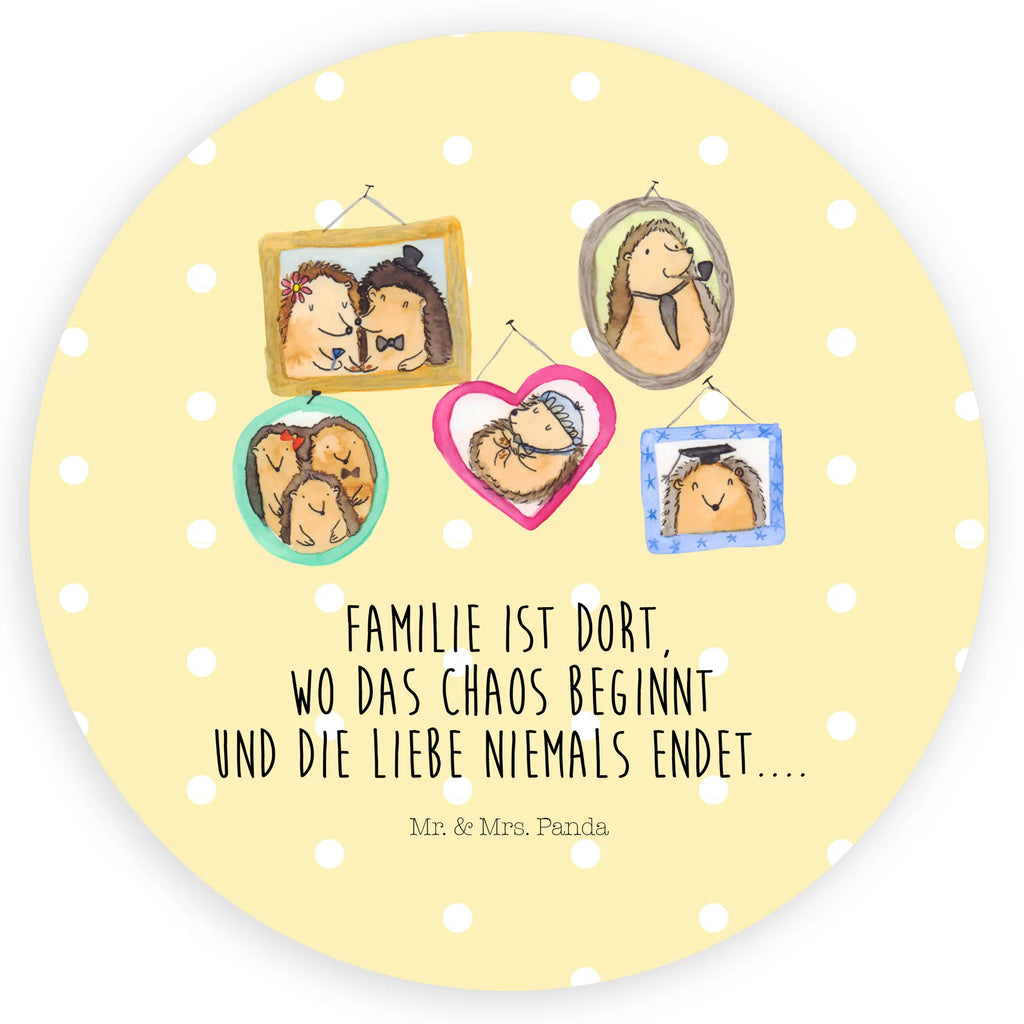 Rund Aufkleber Igel Familie Sticker, Aufkleber, Etikett, Familie, Vatertag, Muttertag, Bruder, Schwester, Mama, Papa, Oma, Opa, Liebe, Igel, Bilder, Zusammenhalt, Glück