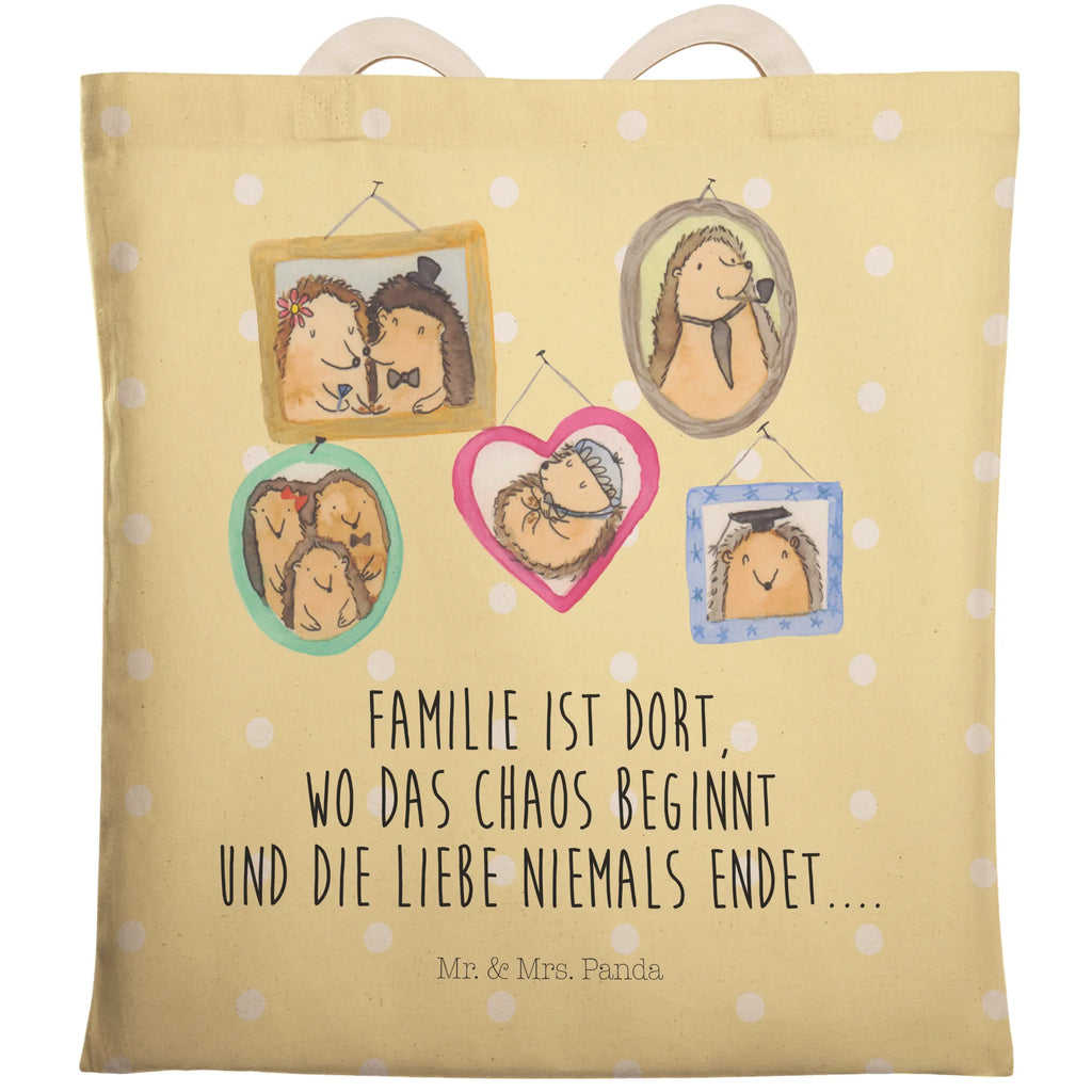 Einkaufstasche Igel Familie Tragetasche, Tasche, Beutel, Stofftasche, Baumwolltasche, Umhängetasche, Shopper, Einkaufstasche, Beuteltasche, Familie, Vatertag, Muttertag, Bruder, Schwester, Mama, Papa, Oma, Opa, Liebe, Igel, Bilder, Zusammenhalt, Glück