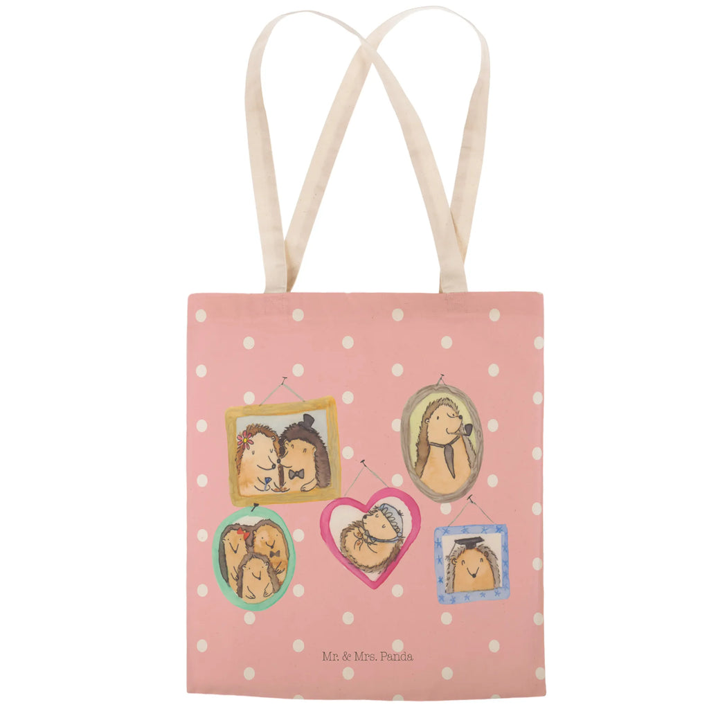 Einkaufstasche Igel Familie Tragetasche, Tasche, Beutel, Stofftasche, Baumwolltasche, Umhängetasche, Shopper, Einkaufstasche, Beuteltasche, Familie, Vatertag, Muttertag, Bruder, Schwester, Mama, Papa, Oma, Opa, Liebe, Igel, Bilder, Zusammenhalt, Glück