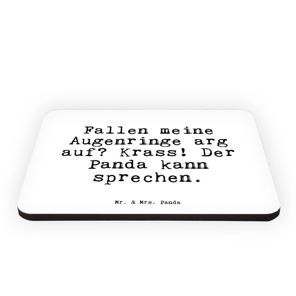 Magnet Sprüche und Zitate Fallen meine Augenringe arg auf? Krass! Der Panda kann sprechen. Kühlschrankmagnet, Pinnwandmagnet, Souvenir Magnet, Motivmagnete, Dekomagnet, Whiteboard Magnet, Notiz Magnet, Kühlschrank Dekoration, Spruch, Sprüche, lustige Sprüche, Weisheiten, Zitate, Spruch Geschenke, Spruch Sprüche Weisheiten Zitate Lustig Weisheit Worte