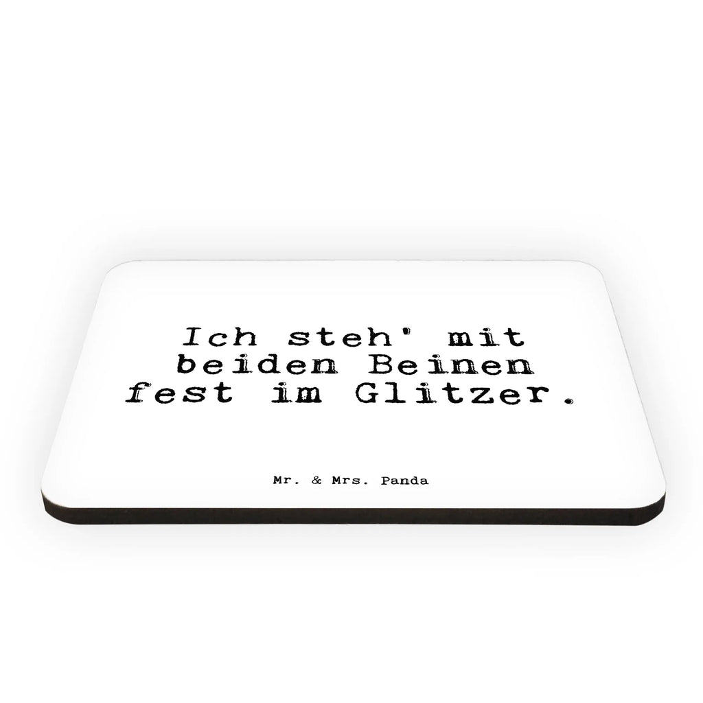 Magnet Sprüche und Zitate Ich steh' mit beiden Beinen fest im Glitzer. Kühlschrankmagnet, Pinnwandmagnet, Souvenir Magnet, Motivmagnete, Dekomagnet, Whiteboard Magnet, Notiz Magnet, Kühlschrank Dekoration, Spruch, Sprüche, lustige Sprüche, Weisheiten, Zitate, Spruch Geschenke, Spruch Sprüche Weisheiten Zitate Lustig Weisheit Worte