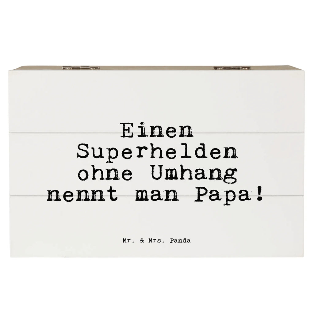 Holzkiste Sprüche und Zitate Einen Superhelden ohne Umhang nennt man Papa! Holzkiste, Kiste, Schatzkiste, Truhe, Schatulle, XXL, Erinnerungsbox, Erinnerungskiste, Dekokiste, Aufbewahrungsbox, Geschenkbox, Geschenkdose, Spruch, Sprüche, lustige Sprüche, Weisheiten, Zitate, Spruch Geschenke, Spruch Sprüche Weisheiten Zitate Lustig Weisheit Worte