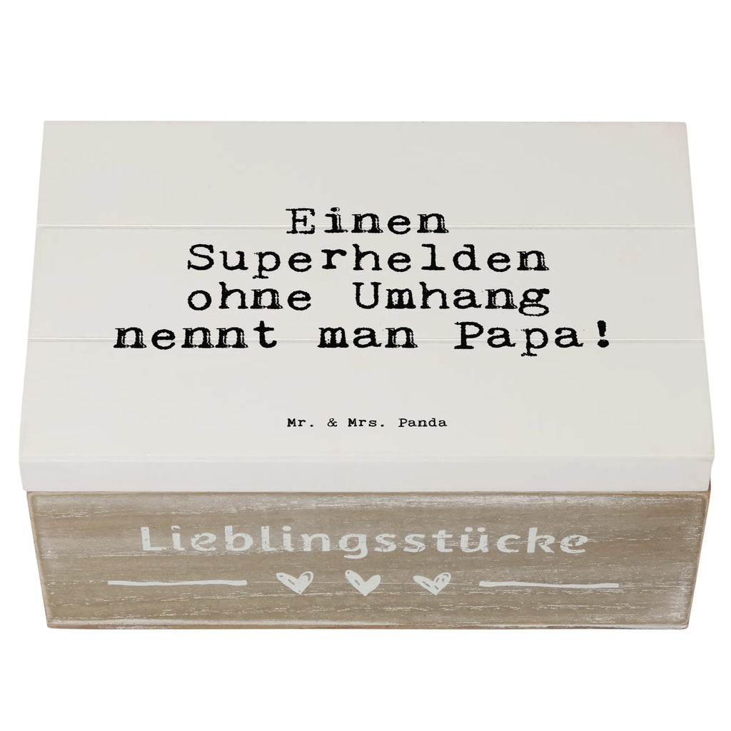 Holzkiste Sprüche und Zitate Einen Superhelden ohne Umhang nennt man Papa! Holzkiste, Kiste, Schatzkiste, Truhe, Schatulle, XXL, Erinnerungsbox, Erinnerungskiste, Dekokiste, Aufbewahrungsbox, Geschenkbox, Geschenkdose, Spruch, Sprüche, lustige Sprüche, Weisheiten, Zitate, Spruch Geschenke, Spruch Sprüche Weisheiten Zitate Lustig Weisheit Worte