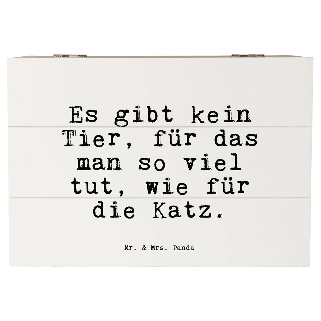 Holzkiste Sprüche und Zitate Es gibt kein Tier, für das man so viel tut, wie für die Katz. Holzkiste, Kiste, Schatzkiste, Truhe, Schatulle, XXL, Erinnerungsbox, Erinnerungskiste, Dekokiste, Aufbewahrungsbox, Geschenkbox, Geschenkdose, Spruch, Sprüche, lustige Sprüche, Weisheiten, Zitate, Spruch Geschenke, Spruch Sprüche Weisheiten Zitate Lustig Weisheit Worte