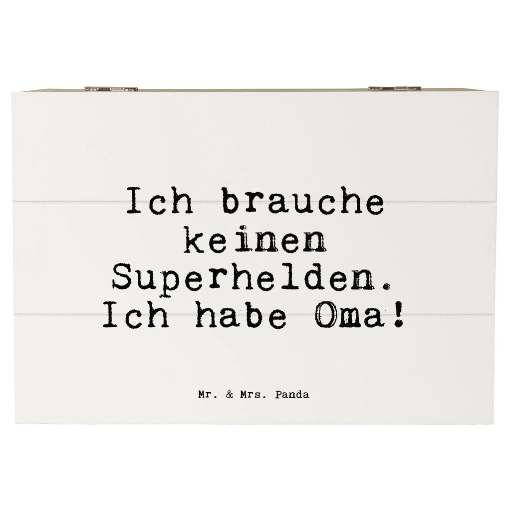 Holzkiste Sprüche und Zitate Ich brauche keinen Superhelden. Ich habe Oma! Holzkiste, Kiste, Schatzkiste, Truhe, Schatulle, XXL, Erinnerungsbox, Erinnerungskiste, Dekokiste, Aufbewahrungsbox, Geschenkbox, Geschenkdose, Spruch, Sprüche, lustige Sprüche, Weisheiten, Zitate, Spruch Geschenke, Spruch Sprüche Weisheiten Zitate Lustig Weisheit Worte