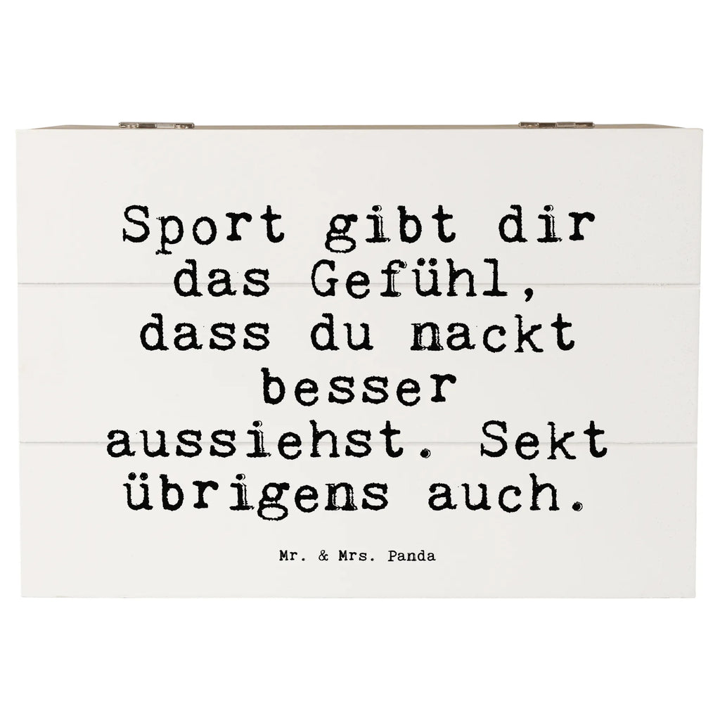 Holzkiste Sprüche und Zitate Sport gibt dir das Gefühl, dass du nackt besser aussiehst. Sekt übrigens auch. Holzkiste, Kiste, Schatzkiste, Truhe, Schatulle, XXL, Erinnerungsbox, Erinnerungskiste, Dekokiste, Aufbewahrungsbox, Geschenkbox, Geschenkdose, Spruch, Sprüche, lustige Sprüche, Weisheiten, Zitate, Spruch Geschenke, Spruch Sprüche Weisheiten Zitate Lustig Weisheit Worte