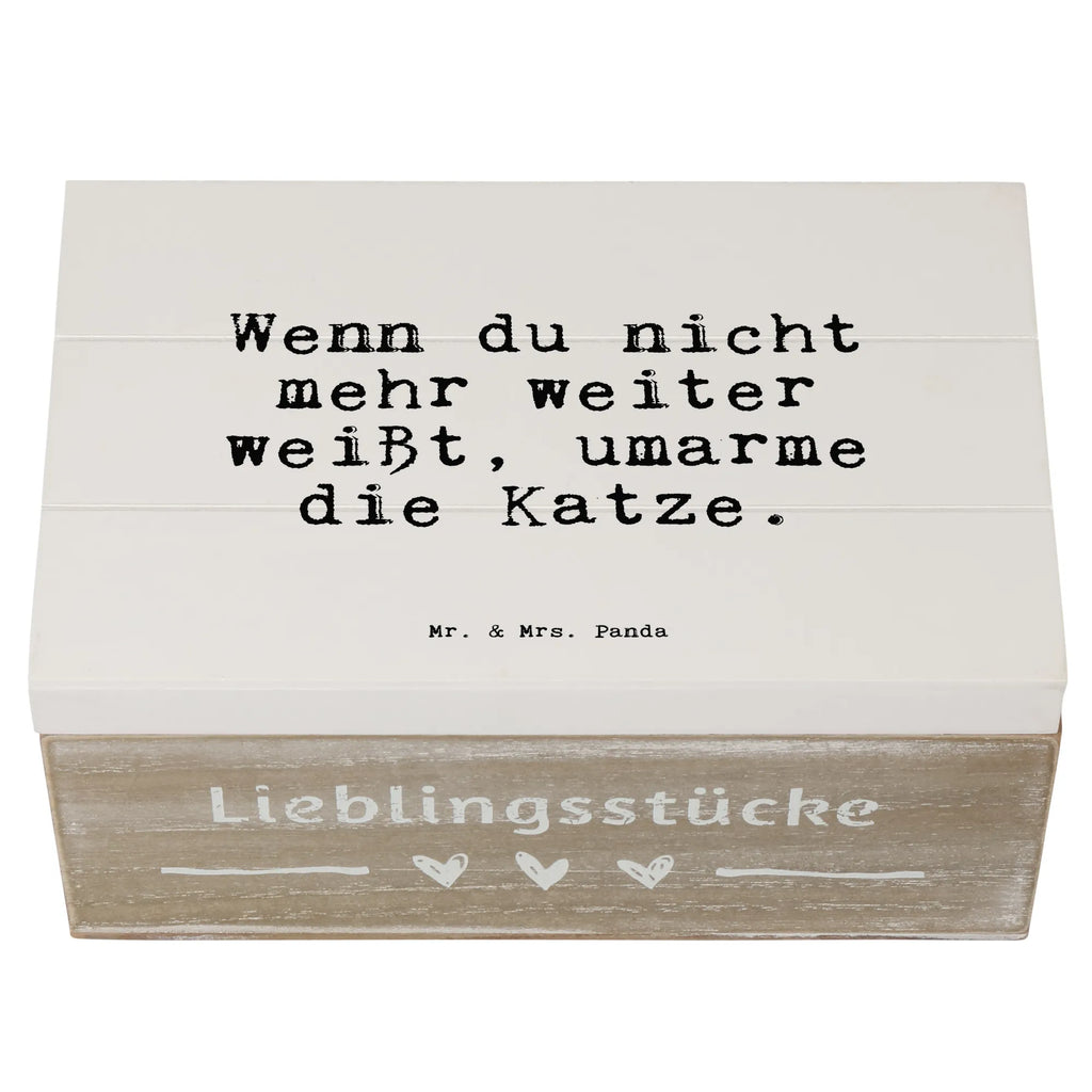 Holzkiste Sprüche und Zitate Wenn du nicht mehr weiter weißt, umarme die Katze. Holzkiste, Kiste, Schatzkiste, Truhe, Schatulle, XXL, Erinnerungsbox, Erinnerungskiste, Dekokiste, Aufbewahrungsbox, Geschenkbox, Geschenkdose, Spruch, Sprüche, lustige Sprüche, Weisheiten, Zitate, Spruch Geschenke, Spruch Sprüche Weisheiten Zitate Lustig Weisheit Worte