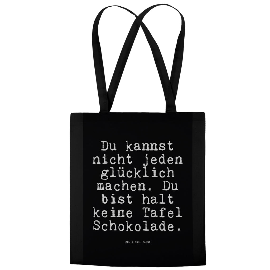 Tragetasche Du kannst nicht jeden... Beuteltasche, Beutel, Einkaufstasche, Jutebeutel, Stoffbeutel, Tasche, Shopper, Umhängetasche, Strandtasche, Schultertasche, Stofftasche, Tragetasche, Badetasche, Jutetasche, Einkaufstüte, Laptoptasche, Spruch, Sprüche, lustige Sprüche, Weisheiten, Zitate, Spruch Geschenke, Spruch Sprüche Weisheiten Zitate Lustig Weisheit Worte