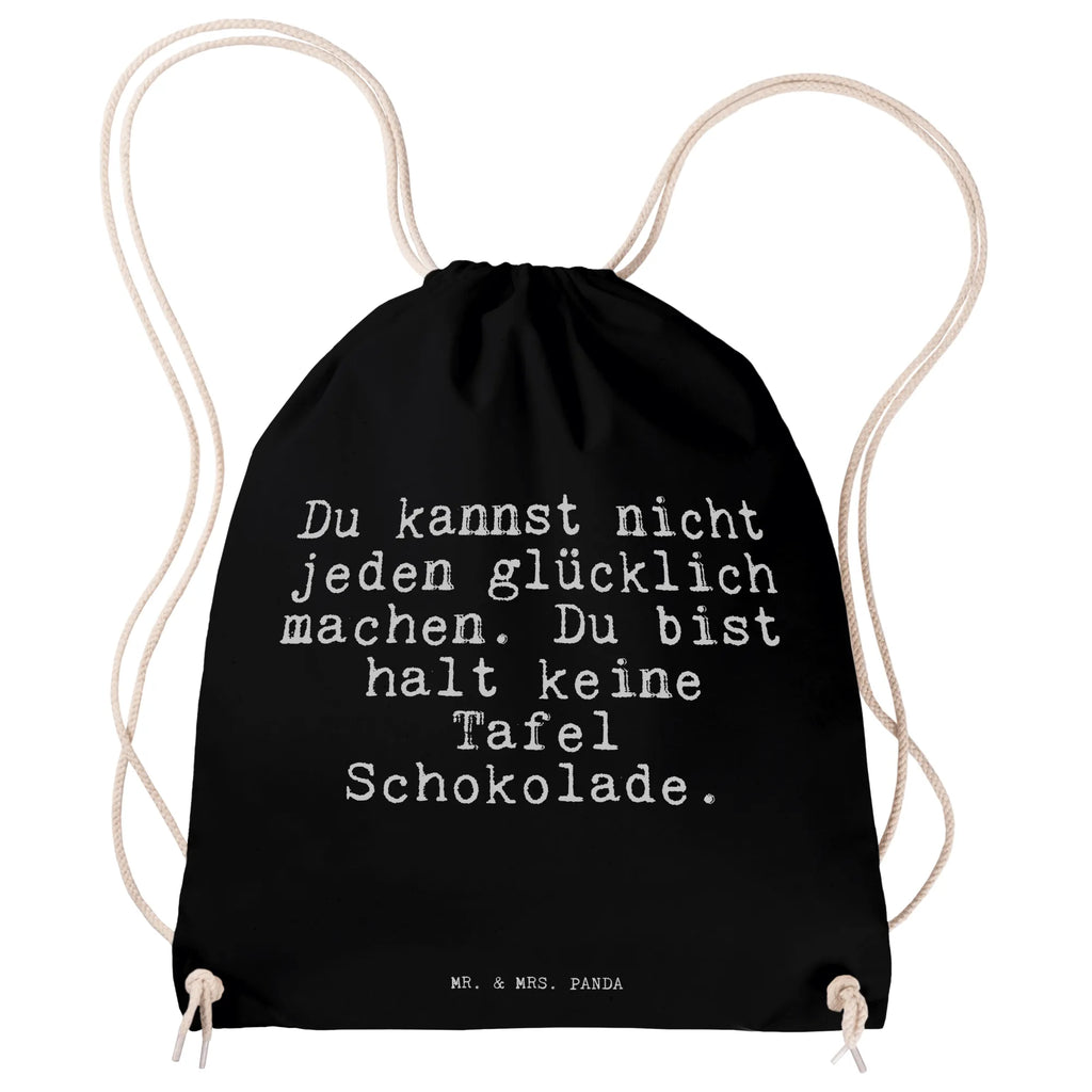 Sportbeutel Du kannst nicht jeden... Sportbeutel, Turnbeutel, Beutel, Sporttasche, Tasche, Stoffbeutel, Sportbeutel Kinder, Gymsack, Beutel Rucksack, Kleine Sporttasche, Sportzubehör, Turnbeutel Baumwolle, Spruch, Sprüche, lustige Sprüche, Weisheiten, Zitate, Spruch Geschenke, Spruch Sprüche Weisheiten Zitate Lustig Weisheit Worte