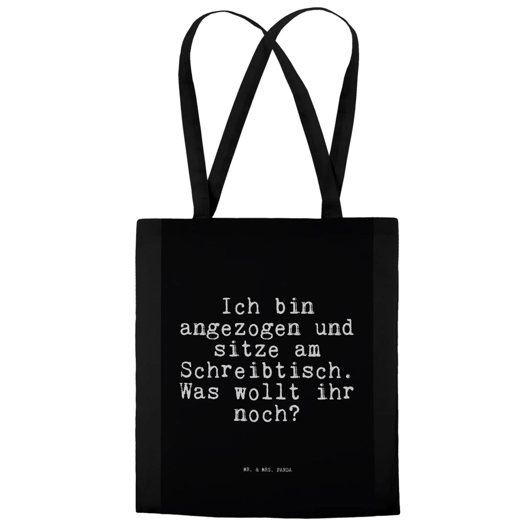 Tragetasche Ich bin angezogen und... Beuteltasche, Beutel, Einkaufstasche, Jutebeutel, Stoffbeutel, Tasche, Shopper, Umhängetasche, Strandtasche, Schultertasche, Stofftasche, Tragetasche, Badetasche, Jutetasche, Einkaufstüte, Laptoptasche, Spruch, Sprüche, lustige Sprüche, Weisheiten, Zitate, Spruch Geschenke, Spruch Sprüche Weisheiten Zitate Lustig Weisheit Worte