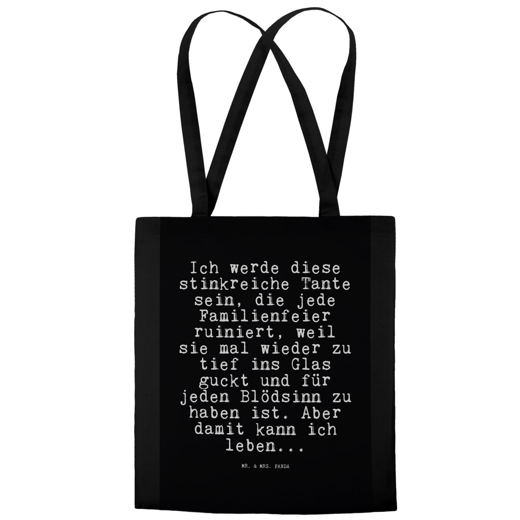 Tragetasche Ich werde diese stinkreiche... Beuteltasche, Beutel, Einkaufstasche, Jutebeutel, Stoffbeutel, Tasche, Shopper, Umhängetasche, Strandtasche, Schultertasche, Stofftasche, Tragetasche, Badetasche, Jutetasche, Einkaufstüte, Laptoptasche, Spruch, Sprüche, lustige Sprüche, Weisheiten, Zitate, Spruch Geschenke, Spruch Sprüche Weisheiten Zitate Lustig Weisheit Worte