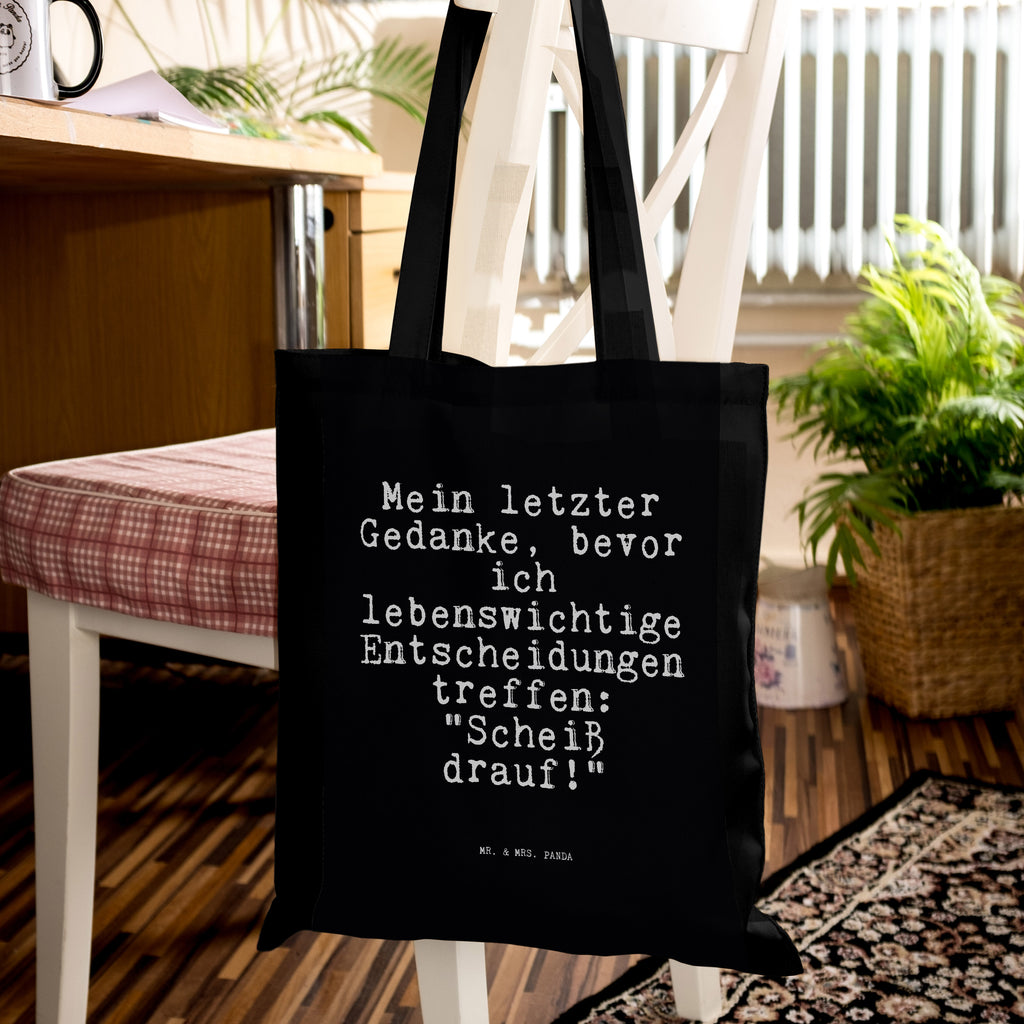 Tragetasche Mein letzter Gedanke, bevor... Beuteltasche, Beutel, Einkaufstasche, Jutebeutel, Stoffbeutel, Tasche, Shopper, Umhängetasche, Strandtasche, Schultertasche, Stofftasche, Tragetasche, Badetasche, Jutetasche, Einkaufstüte, Laptoptasche, Spruch, Sprüche, lustige Sprüche, Weisheiten, Zitate, Spruch Geschenke, Spruch Sprüche Weisheiten Zitate Lustig Weisheit Worte