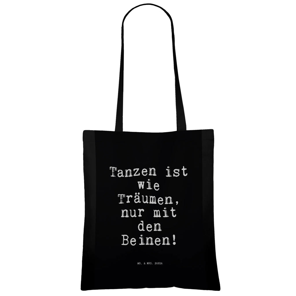 Tragetasche Tanzen ist wie Träumen,... Beuteltasche, Beutel, Einkaufstasche, Jutebeutel, Stoffbeutel, Tasche, Shopper, Umhängetasche, Strandtasche, Schultertasche, Stofftasche, Tragetasche, Badetasche, Jutetasche, Einkaufstüte, Laptoptasche, Spruch, Sprüche, lustige Sprüche, Weisheiten, Zitate, Spruch Geschenke, Spruch Sprüche Weisheiten Zitate Lustig Weisheit Worte