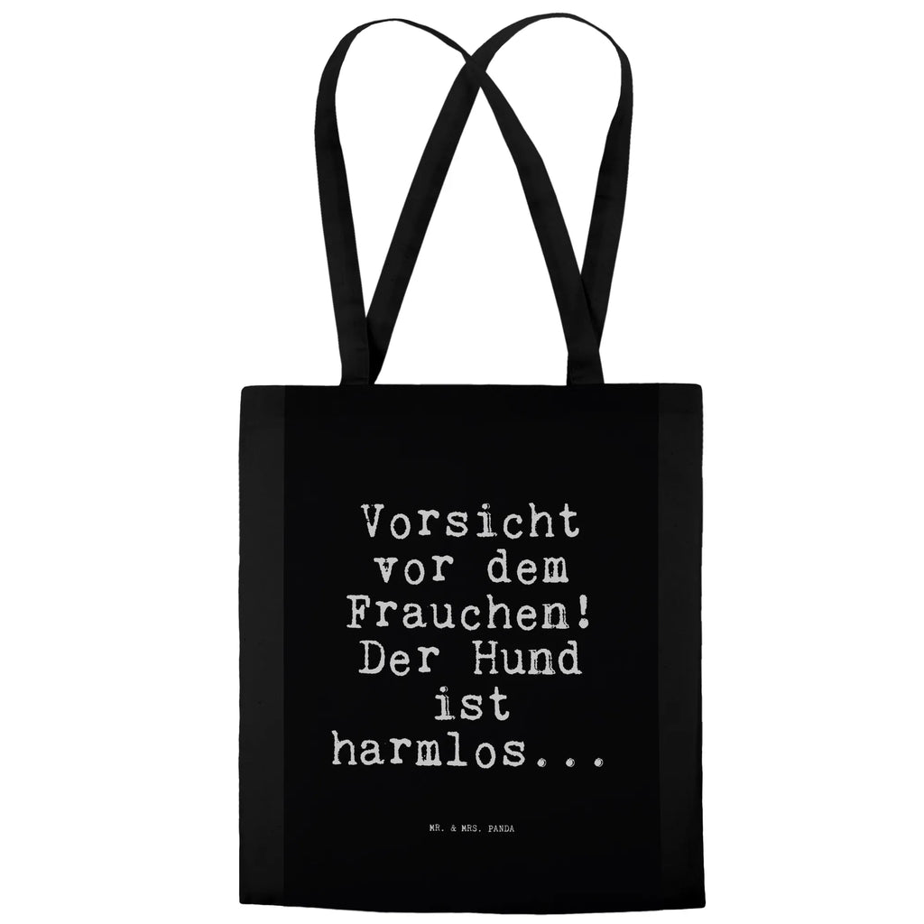 Tragetasche Vorsicht vor dem Frauchen!... Beuteltasche, Beutel, Einkaufstasche, Jutebeutel, Stoffbeutel, Tasche, Shopper, Umhängetasche, Strandtasche, Schultertasche, Stofftasche, Tragetasche, Badetasche, Jutetasche, Einkaufstüte, Laptoptasche, Spruch, Sprüche, lustige Sprüche, Weisheiten, Zitate, Spruch Geschenke, Spruch Sprüche Weisheiten Zitate Lustig Weisheit Worte