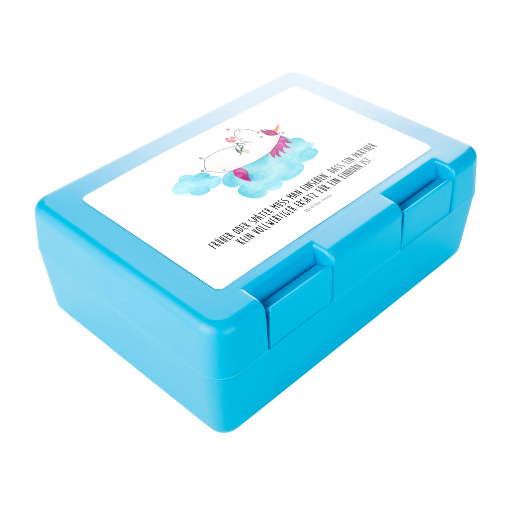 Brotdose Einhorn Verliebt Brotbox, Snackbox, Lunch box, Butterbrotdose, Brotzeitbox, Einhorn, Einhörner, Einhorn Deko, Pegasus, Unicorn, verliebt, Liebe, Liebesbeweis, Freundin, Wolke