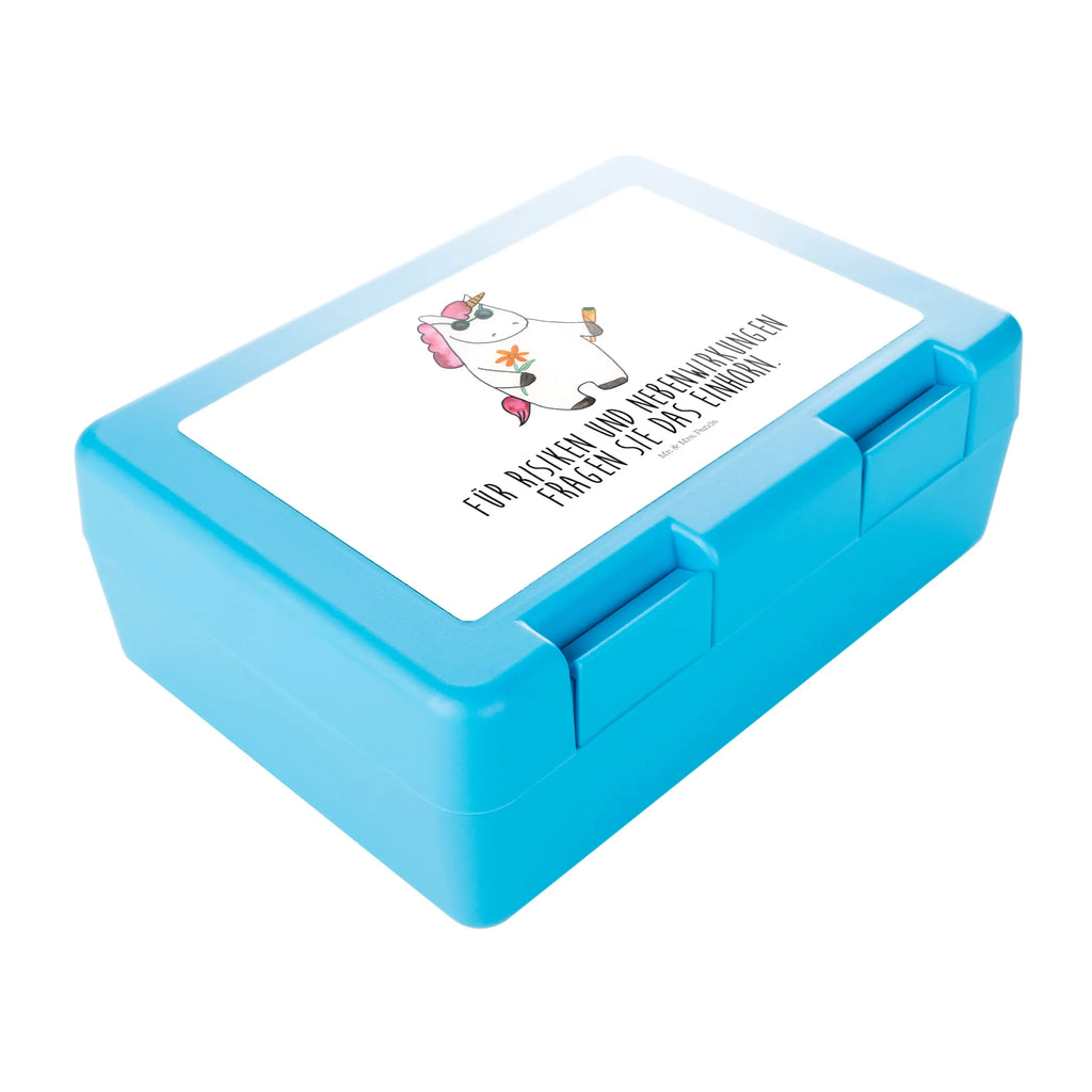 Brotdose Einhorn Woodstock Brotbox, Snackbox, Lunch box, Butterbrotdose, Brotzeitbox, Einhorn, Einhörner, Einhorn Deko, Pegasus, Unicorn, Kiffen, Joint, Zigarette, Alkohol, Party, Spaß. lustig, witzig, Woodstock